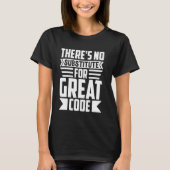 Programmeur Meme Quote T-shirt (Voorkant)