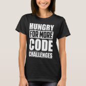 Programmeur Meme Quote T-shirt (Voorkant)