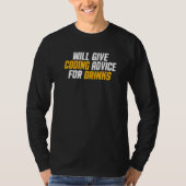 Programmeur Ontwikkelaar Geef Codeeradvies Voor T-shirt (Voorkant)