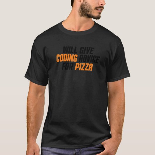 Programmeur Ontwikkelaar Grappig Coderingsadvies G T-shirt (Voorkant)