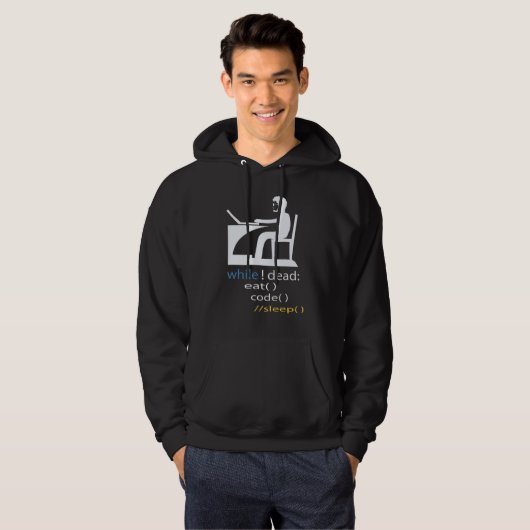 Programmeur Programmeerexpert Softwareontwikkelaar Hoodie (Voorkant volledig)
