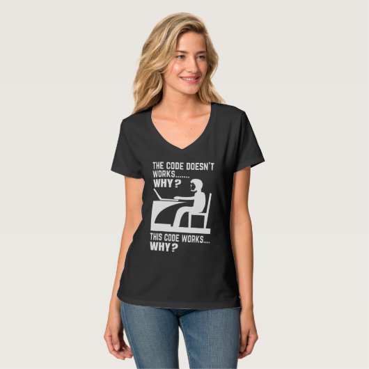 Programmeur Programmeerexpert Softwareontwikkelaar T-shirt (Voorkant volledig)