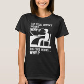 Programmeur Programmeerexpert Softwareontwikkelaar T-shirt (Voorkant)