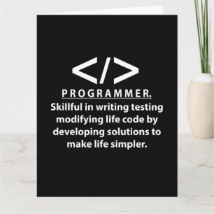 programmeur programmeur programmeur kaart