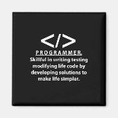 programmeur programmeur programmeur magneet (Voorkant)