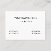 programmeur programmeur programmeur visitekaartje (Achterkant)