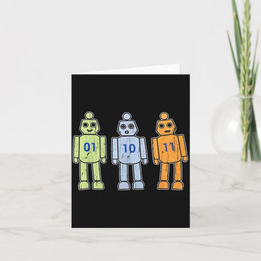 Programming Robot 01 10 11 Kaart (Voorkant)