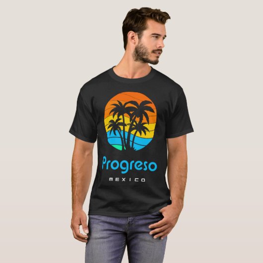 Progreso Mexico T-shirt (Voorkant volledig)