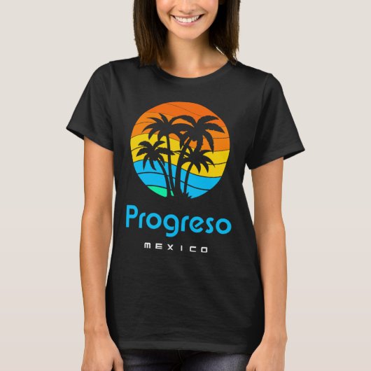 Progreso Mexico T-shirt (Voorkant)