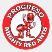 Progreso Mighty Red Ants Stickers (Voorkant)