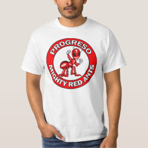 Progreso Red Ants Round Emblem T-shirt