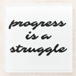 Progress Glass Onderzetter Glazen Onderzetter