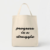 Progress Grocery Canvas tas (Voorkant)