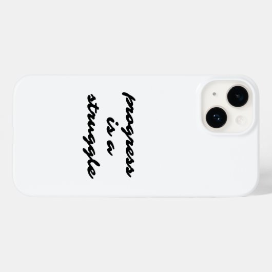 Progress iPhone Hoesje (Achterkant (horizontaal))