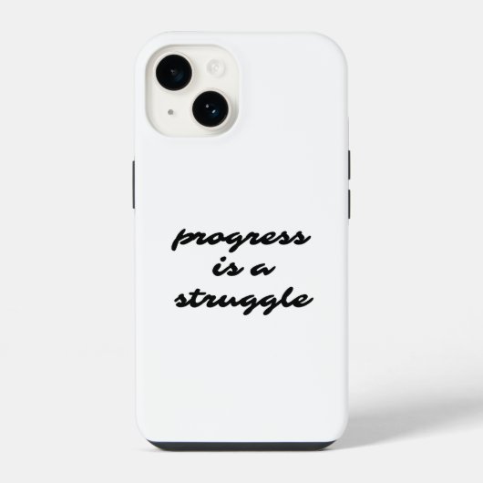 Progress iPhone Hoesje iPhone 14 Hoesje (Achterkant)