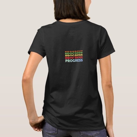 Progress – Keep Moving Forward T-shirt (Achterkant)