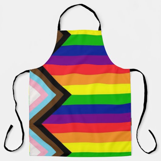 Progress LGBTQ+ Pride Schort (Voorkant)