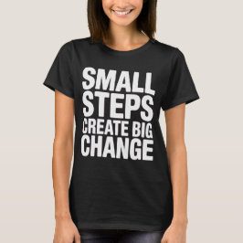 Progress Mindset Inspirational Tee   T-shirt