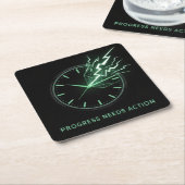 Progress Needs Action Kartonnen Onderzetters (Schuin)