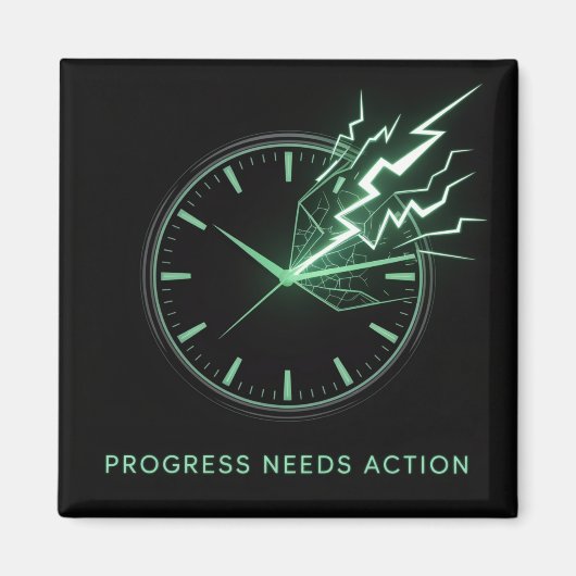 Progress Needs Action Magneet (Voorkant)