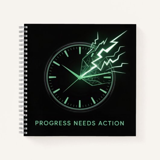 Progress Needs Action Notitieboek (Voorkant)