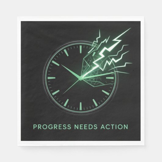Progress Needs Action Servet (Voorkant)