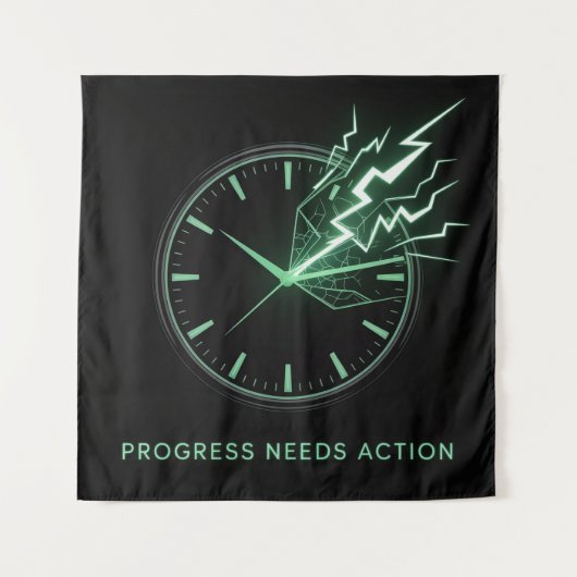 Progress Needs Action Wandkleed (Voorkant)