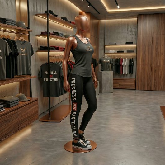 Progress Niet Perfectie Gym Leggings