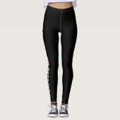Progress Niet Perfectie Gym Leggings (Voorkant)