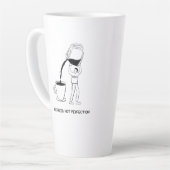 Progress. Not Perfection Mug Latte Mok (Linkerhoek)