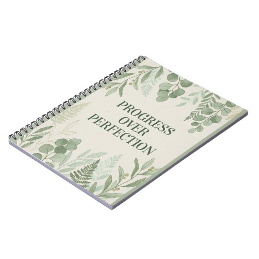 Progress over Perfection Journal Notitieboek (Linkerzijde)