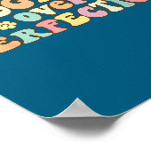 Progress Over Perfection Motivational Back To Scho Poster (Hoek)