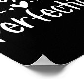 Progress Over Perfection Motivational Poster (Hoek)