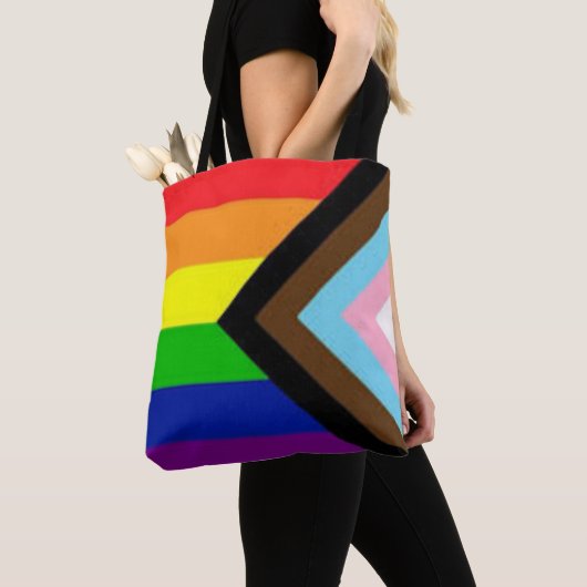 Progress Pride 2022 Unisex Tote Bag (Dichtbij)