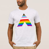 Progress Pride Ally T-Shirt (Voorkant)