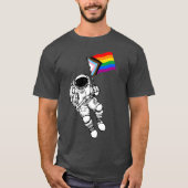 Progress Pride Astronaut T-Shirt (Voorkant)