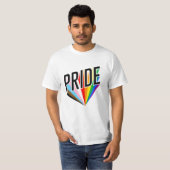 Progress Pride Barst T-shirt (Voorkant volledig)