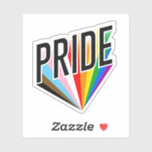 Progress Pride Burst Sticker (Vel)