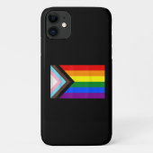 Progress Pride Flag LGBT-T-Shirt Case-Mate iPhone Case (Achterkant)