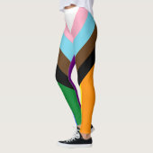 Progress Pride Flag LGBTQ+ Leggings (Links)