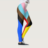 Progress Pride Flag LGBTQ+ Leggings (Rechts)