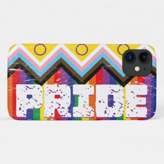 Progress Pride LGBTQ Case-Mate iPhone Case (Achterkant (horizontaal))