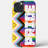 Progress Pride LGBTQ Case-Mate iPhone Case (Achterkant)
