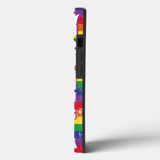 Progress Pride LGBTQ Case-Mate iPhone Case (Achterkant / Links)