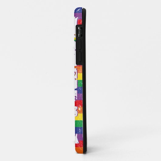 Progress Pride LGBTQ Case-Mate iPhone Case (Achterkant/links)