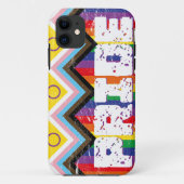 Progress Pride LGBTQ Case-Mate iPhone Case (Achterkant)