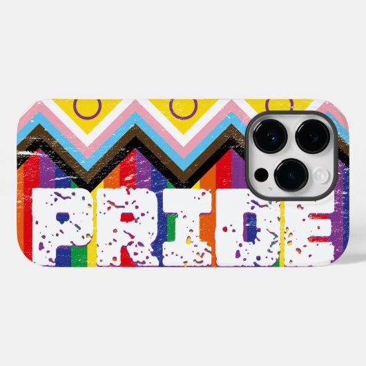 Progress Pride LGBTQ Case-Mate iPhone Case (Achterkant (horizontaal))