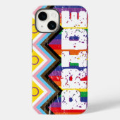 Progress Pride LGBTQ Case-Mate iPhone Case (Achterkant)