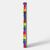 Progress Pride LGBTQ Case-Mate iPhone Case (Achterkant / Links)