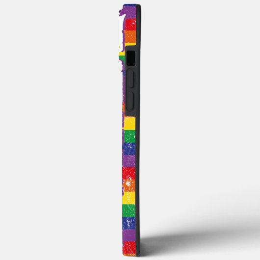 Progress Pride LGBTQ Case-Mate iPhone Case (Achterkant / Links)